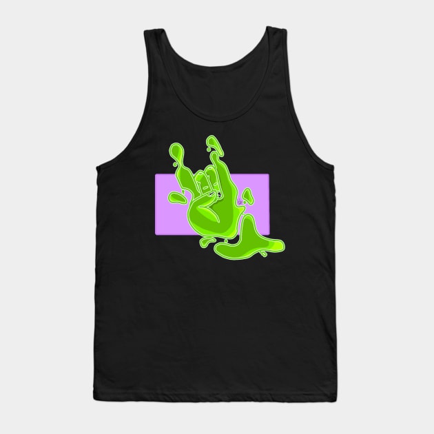 goopy hand Tank Top by Punk-Creations